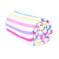 Las Bayadas LA BRENDA – XL beach towel 79" × 79" – side view