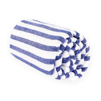 Las Bayadas LA CAMILA – XL beach towel 79" × 79" – side view